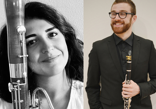 Eric Ortiz, clarinete. Esther Cerezo, fagot. José Mardón, piano. Conciertos de Primavera. Ciclo Música en la Capilla. 12/06/2019. Centre Cultural La Nau. 19.30h